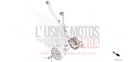 A.C.G. STARTER SH125AD2R de 2024